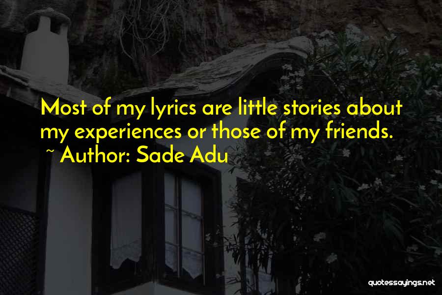 Pcara Update Quotes By Sade Adu