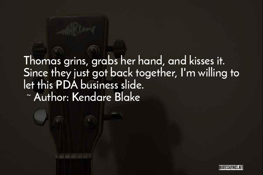 Pda Quotes By Kendare Blake