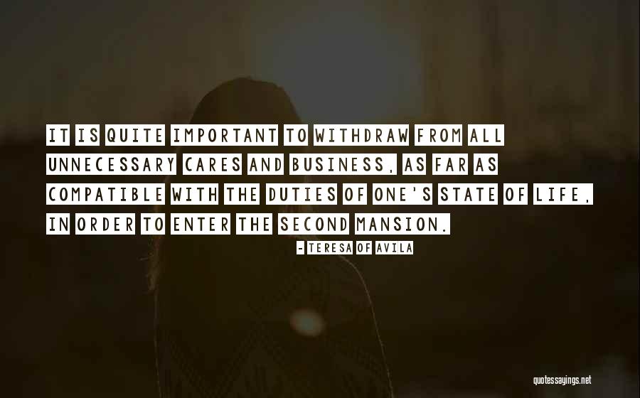 Pdz Holdings Quotes By Teresa Of Avila