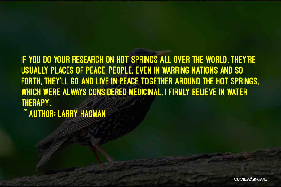 Peace All Over The World Quotes By Larry Hagman