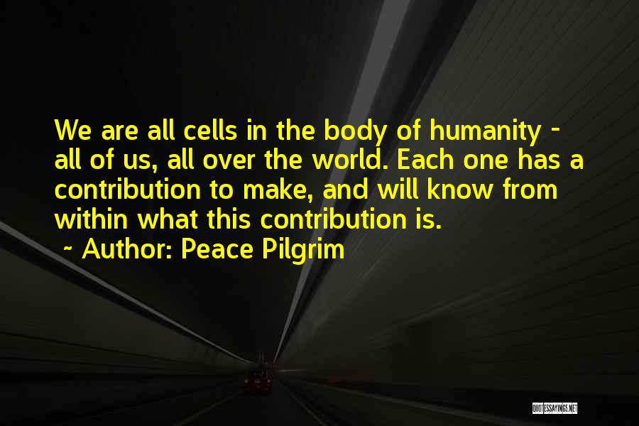 Peace All Over The World Quotes By Peace Pilgrim