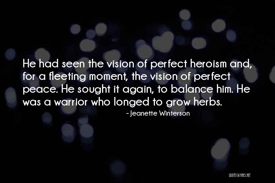 Peace And Balance Quotes By Jeanette Winterson Peace And Balance Quotes By Jeanette Winterson
