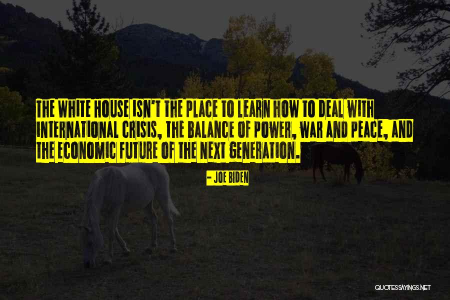 Peace And Balance Quotes By Joe Biden Peace And Balance Quotes By Joe Biden