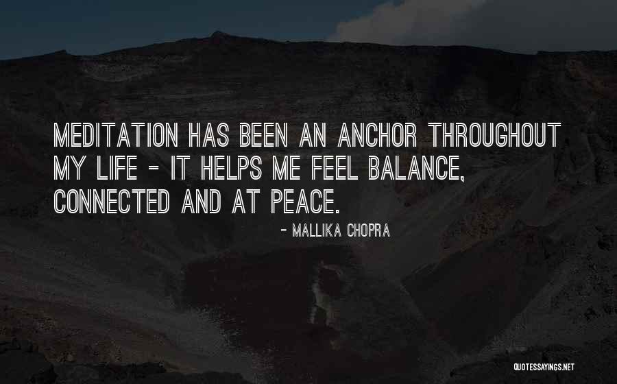 Peace And Balance Quotes By Mallika Chopra Peace And Balance Quotes By Mallika Chopra