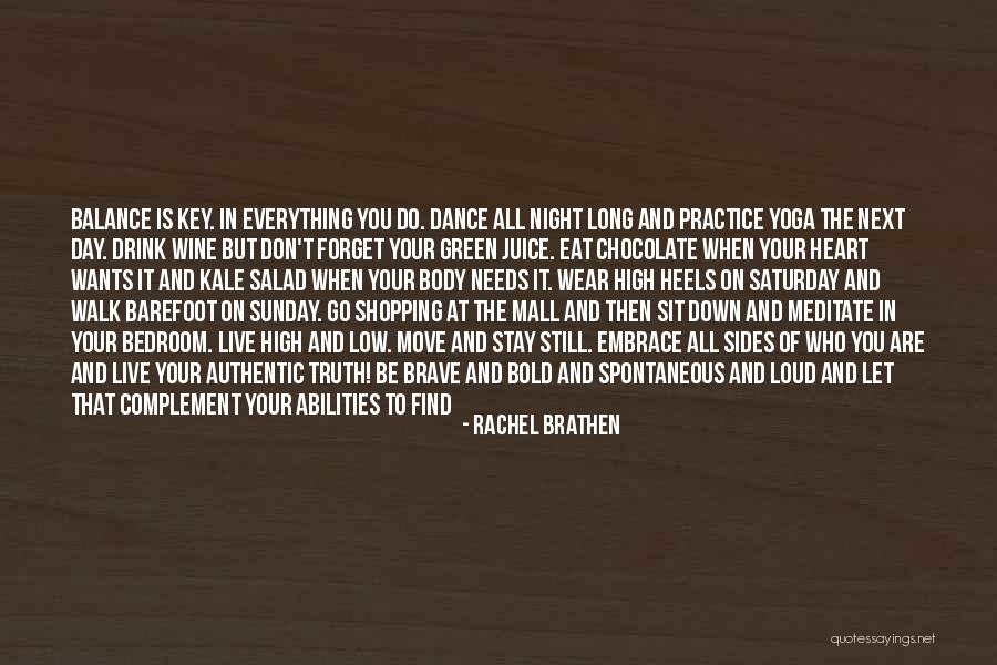 Peace And Balance Quotes By Rachel Brathen Peace And Balance Quotes By Rachel Brathen