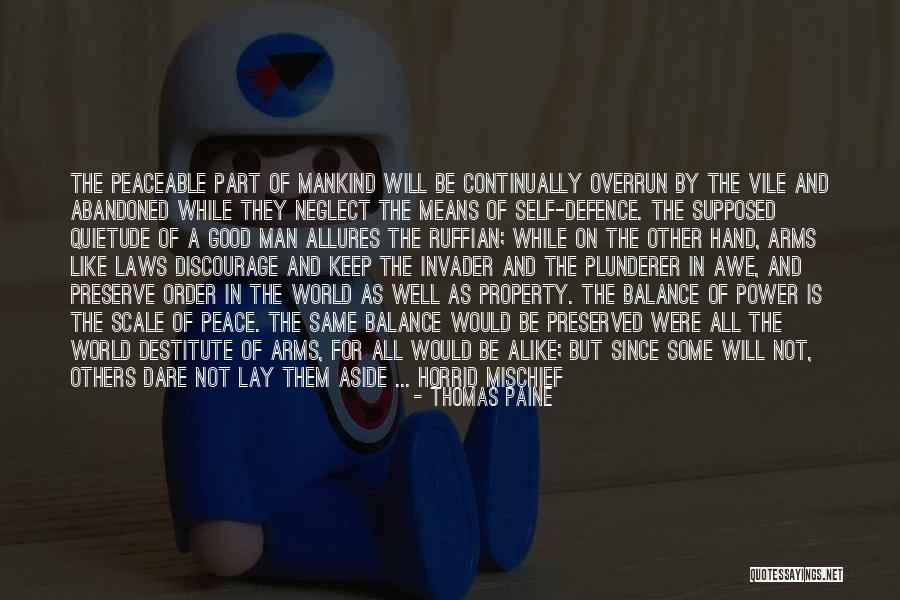 Peace And Balance Quotes By Thomas Paine Peace And Balance Quotes By Thomas Paine
