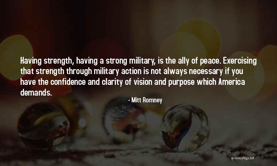 Peace And Clarity Quotes By Mitt Romney Peace And Clarity Quotes By Mitt Romney
