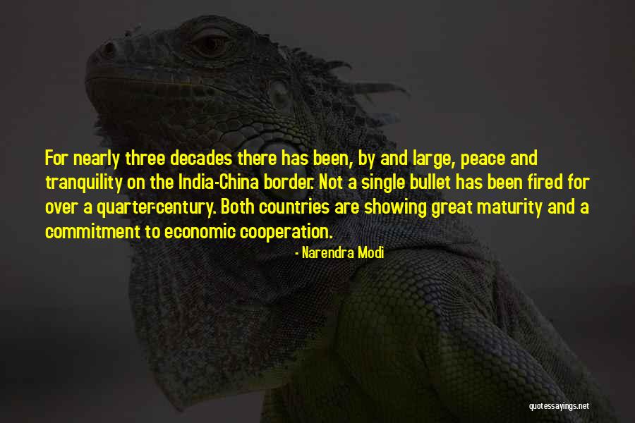 Peace And Cooperation Quotes By Narendra Modi Peace And Cooperation Quotes By Narendra Modi