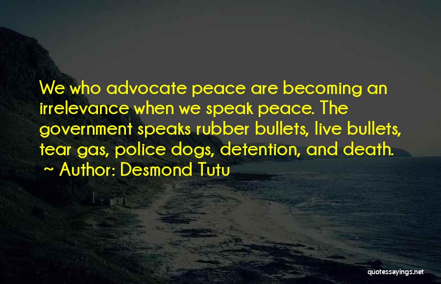 Peace And Death Quotes By Desmond Tutu