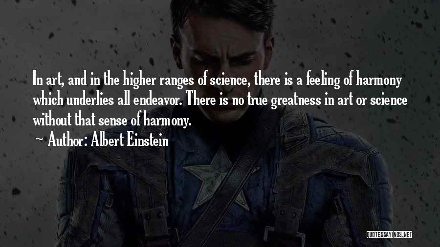 Peace And Harmony Quotes By Albert Einstein