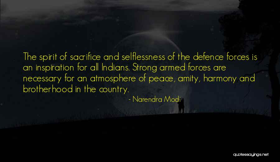 Peace And Harmony Quotes By Narendra Modi