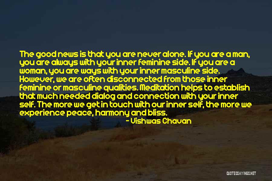 Peace And Harmony Quotes By Vishwas Chavan