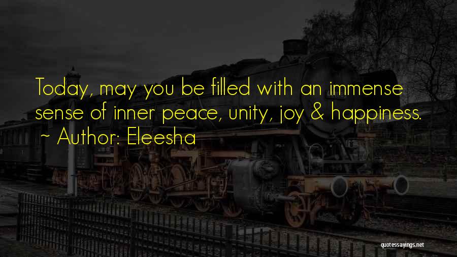 Peace And Joy Christmas Quotes By Eleesha