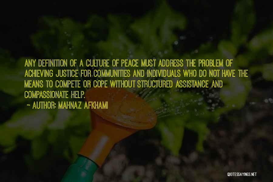 Peace And Justice Quotes By Mahnaz Afkhami