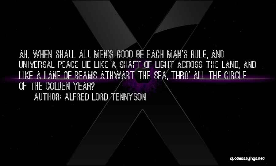 Peace And The Sea Quotes By Alfred Lord Tennyson