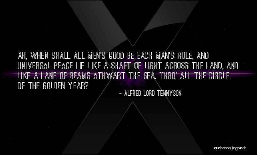 Peace And The Sea Quotes By Alfred Lord Tennyson