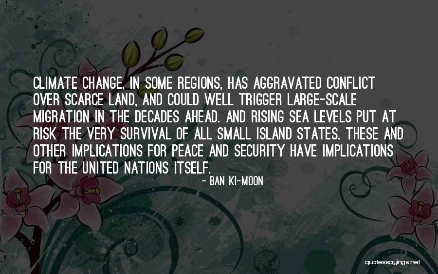 Peace And The Sea Quotes By Ban Ki-moon