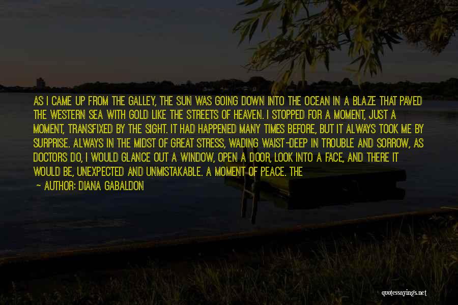 Peace And The Sea Quotes By Diana Gabaldon