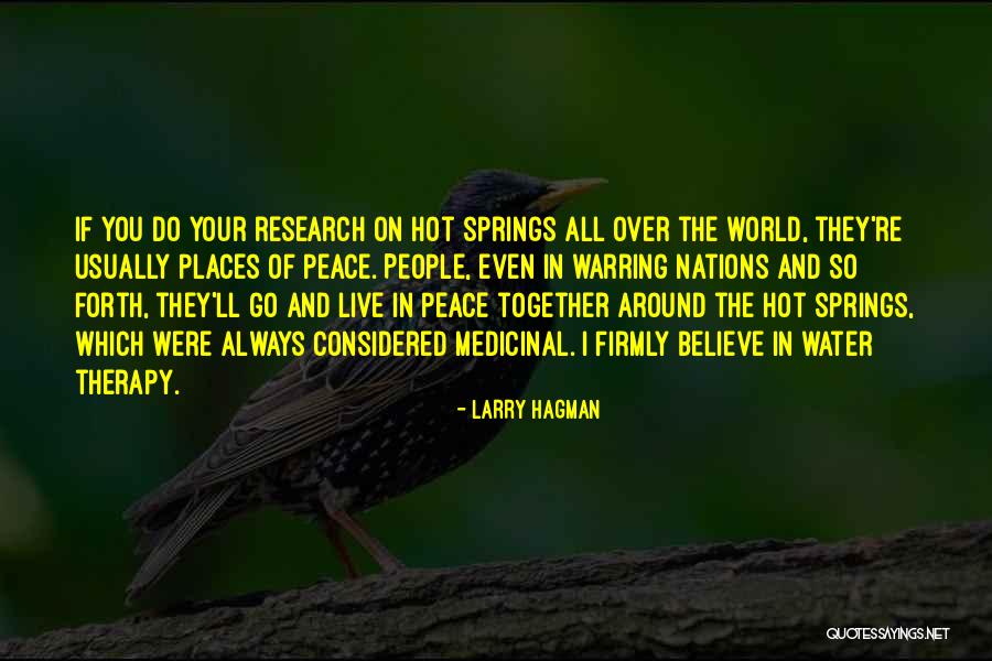 Peace Around The World Quotes By Larry Hagman Peace Around The World Quotes By Larry Hagman
