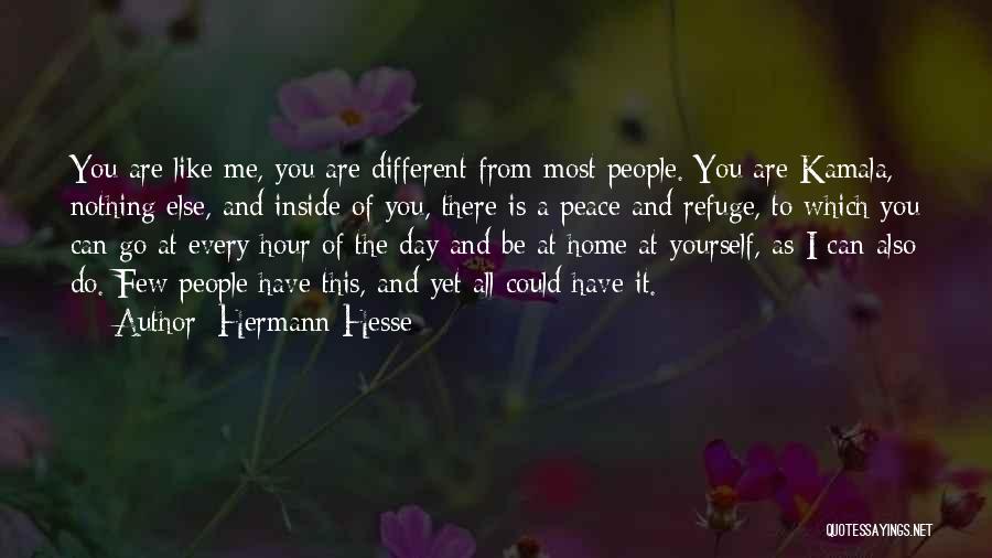 Peace At Home Quotes By Hermann Hesse