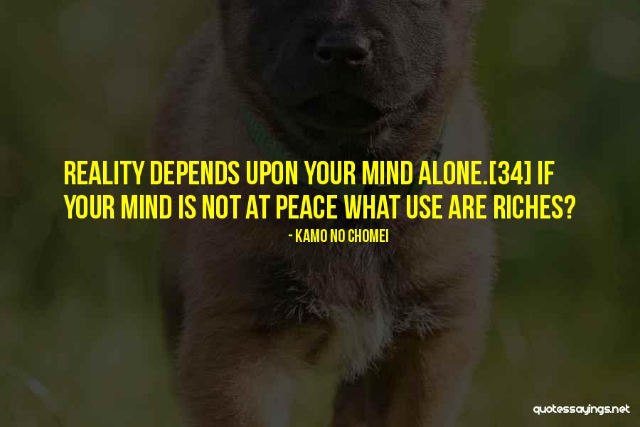 Peace At Mind Quotes By Kamo No Chomei Peace At Mind Quotes By Kamo No Chomei