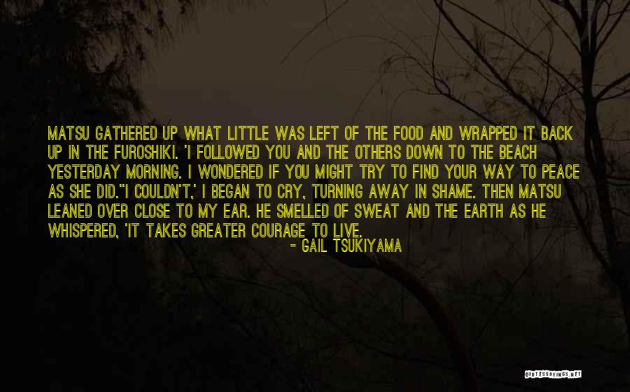 Peace At The Beach Quotes By Gail Tsukiyama Peace At The Beach Quotes By Gail Tsukiyama