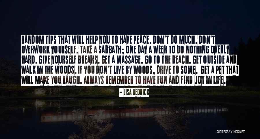 Peace At The Beach Quotes By Lisa Bedrick Peace At The Beach Quotes By Lisa Bedrick