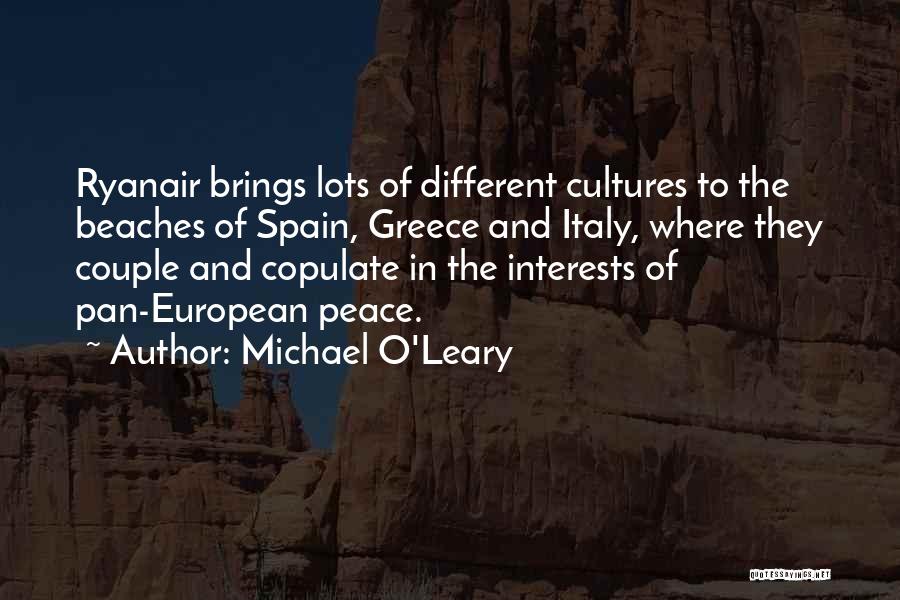 Peace At The Beach Quotes By Michael O'Leary