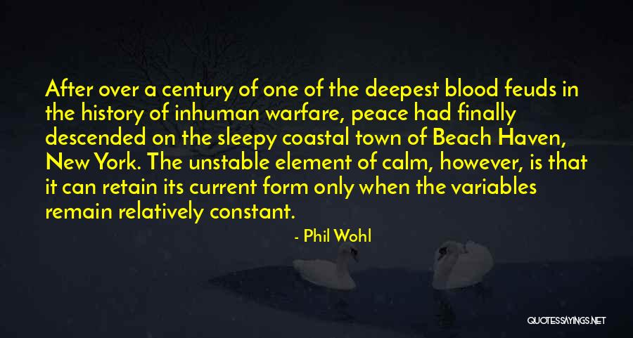 Peace At The Beach Quotes By Phil Wohl