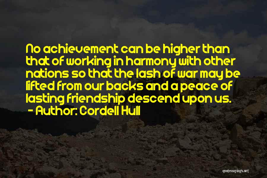 Peace Be With Us Quotes By Cordell Hull