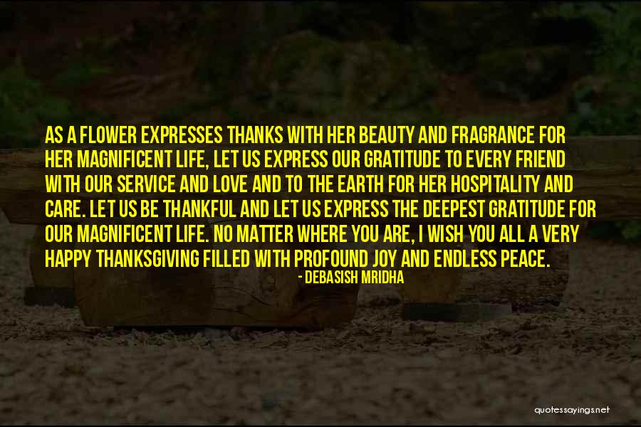 Peace Blessings Quotes By Debasish Mridha