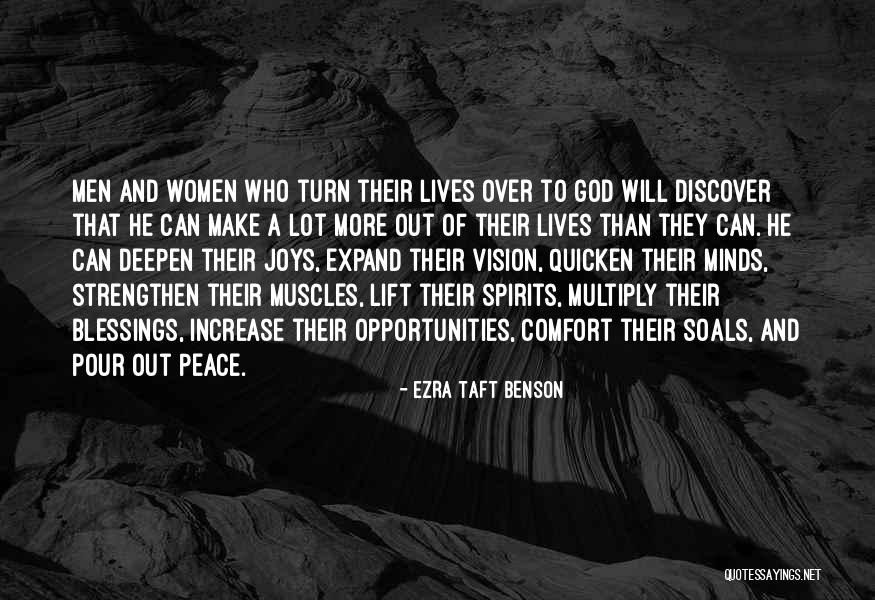 Peace Blessings Quotes By Ezra Taft Benson