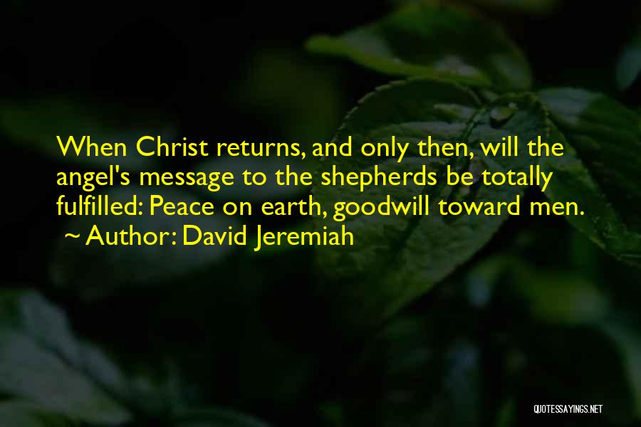 Peace Christian Quotes By David Jeremiah