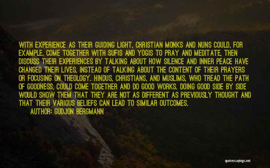 Peace Christian Quotes By Gudjon Bergmann