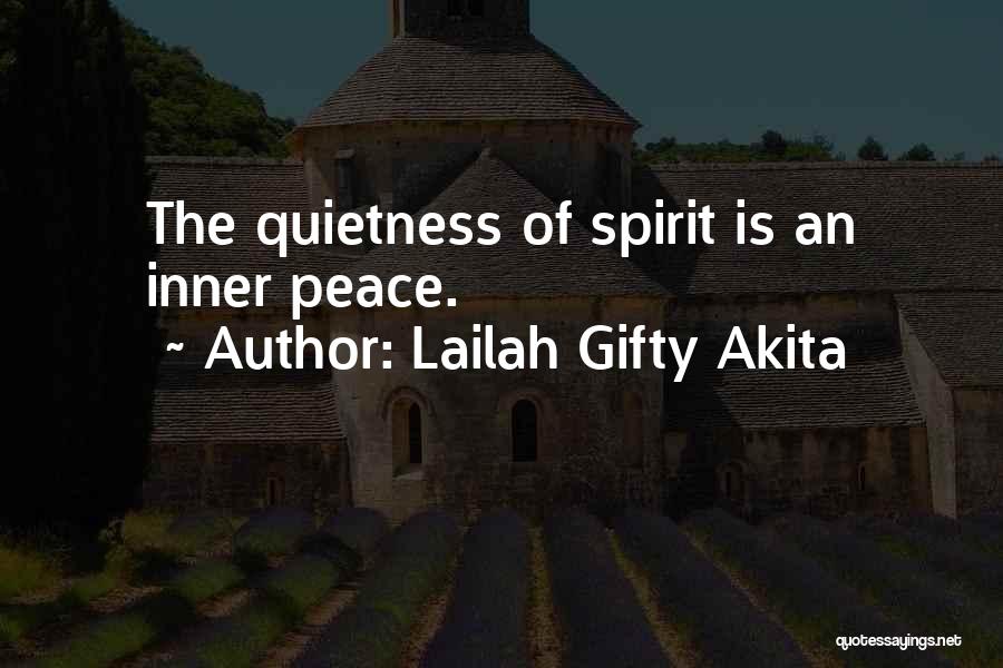 Peace Christian Quotes By Lailah Gifty Akita