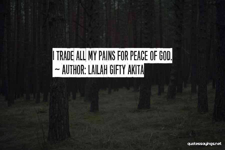 Peace Christian Quotes By Lailah Gifty Akita