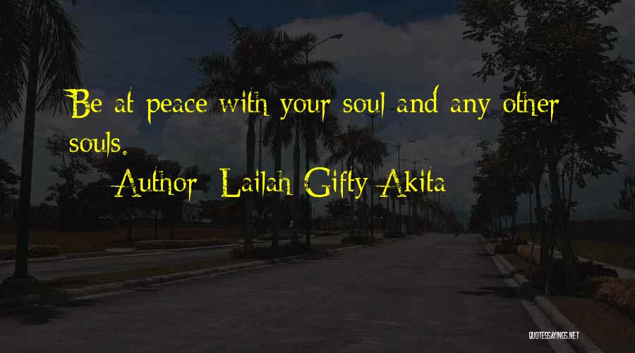 Peace Christian Quotes By Lailah Gifty Akita