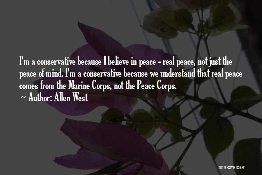 Peace Corps Quotes By Allen West