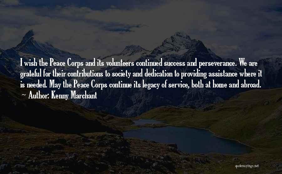 Peace Corps Quotes By Kenny Marchant