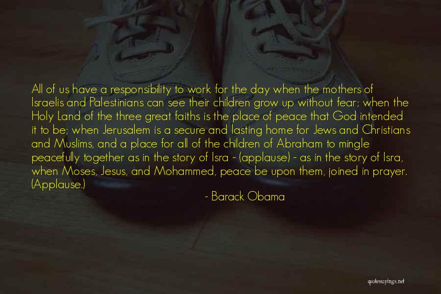 Peace Day Quotes By Barack Obama