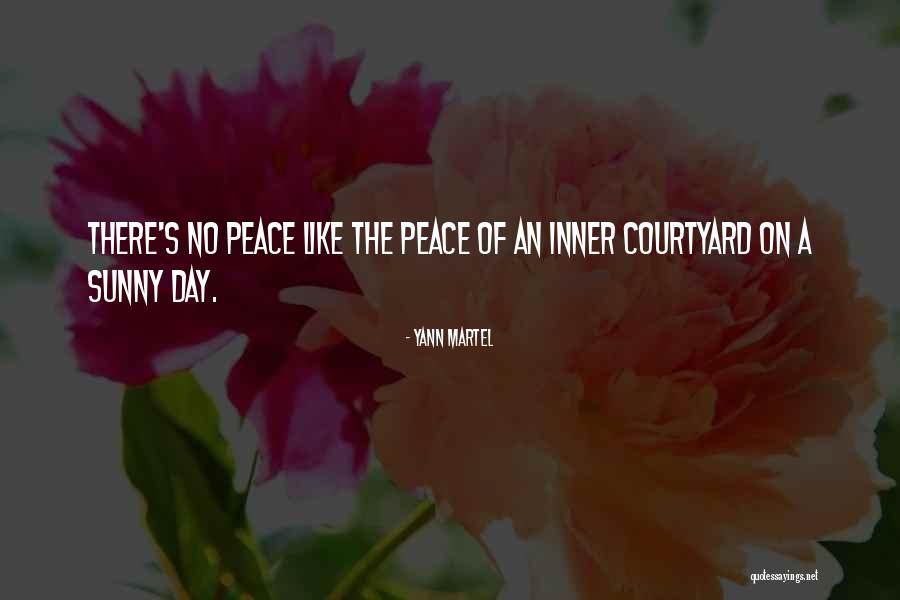 Peace Day Quotes By Yann Martel Peace Day Quotes By Yann Martel
