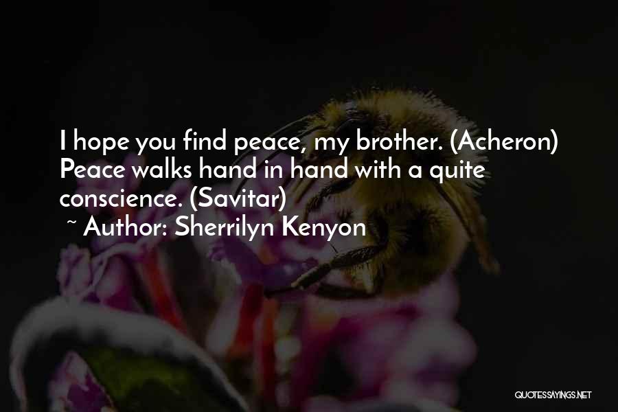 Peace Finding Quotes By Sherrilyn Kenyon