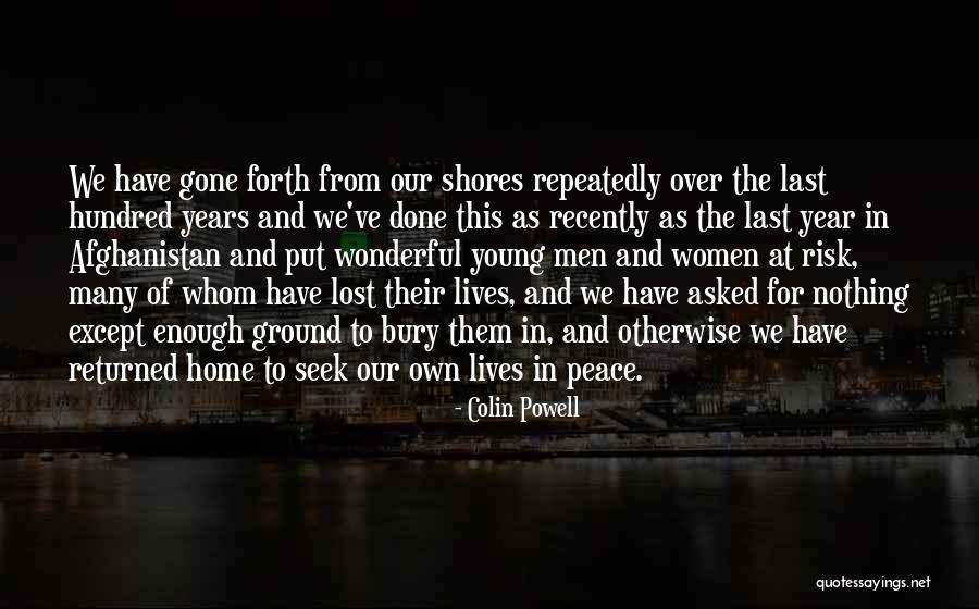 Peace For Lost Quotes By Colin Powell Peace For Lost Quotes By Colin Powell
