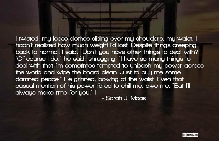 Peace For Lost Quotes By Sarah J. Maas Peace For Lost Quotes By Sarah J. Maas