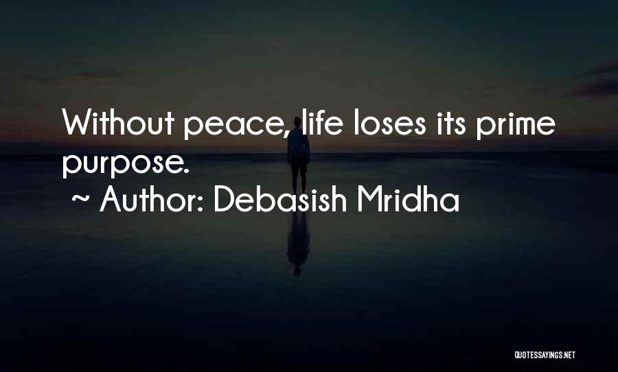 Peace Gandhi Quotes By Debasish Mridha