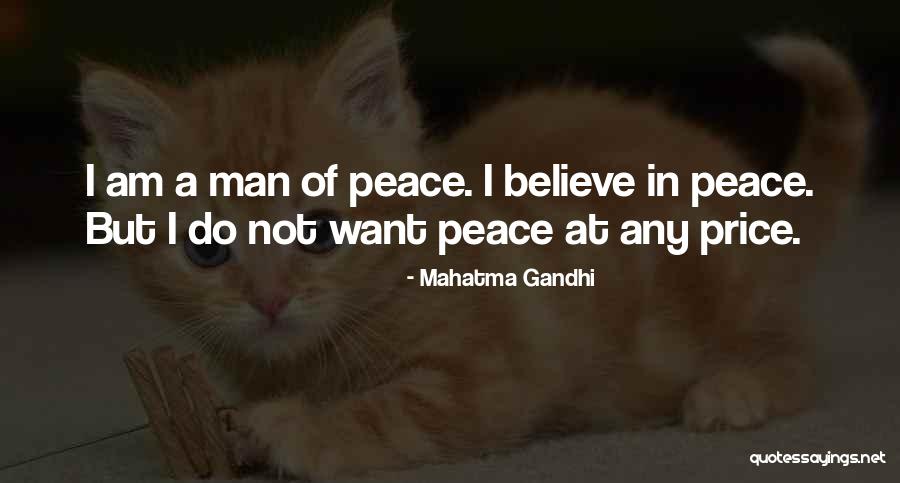 Peace Gandhi Quotes By Mahatma Gandhi