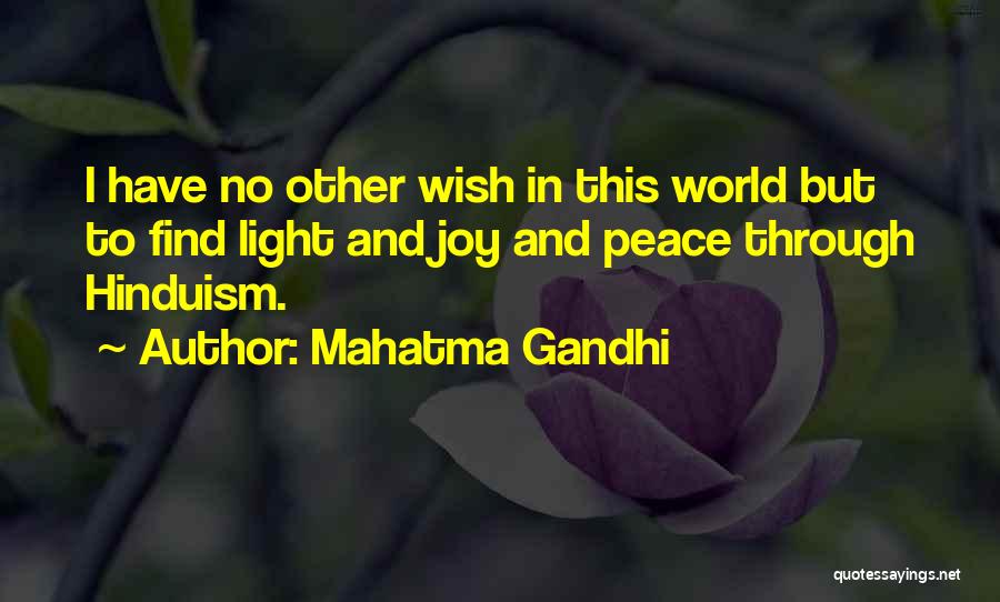 Peace Gandhi Quotes By Mahatma Gandhi