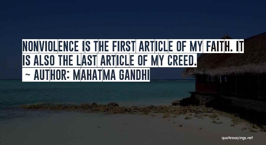 Peace Gandhi Quotes By Mahatma Gandhi