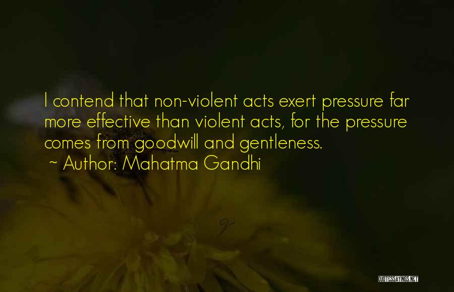 Peace Gandhi Quotes By Mahatma Gandhi