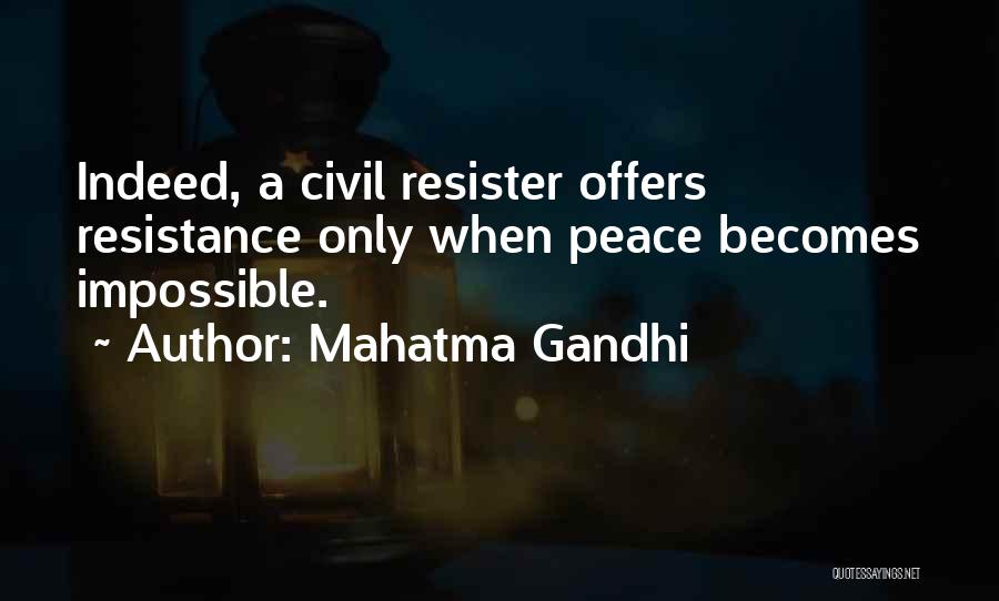 Peace Gandhi Quotes By Mahatma Gandhi